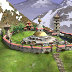 Zen Temple | 3D Graphics