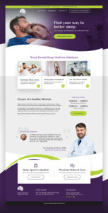 Brent Dental Sleep Medicine Website