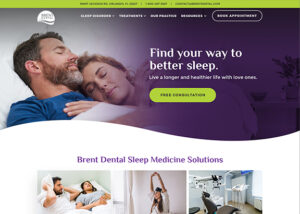 Brent Dental Sleep | Website Design
