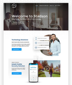 Stadson Corporate Website